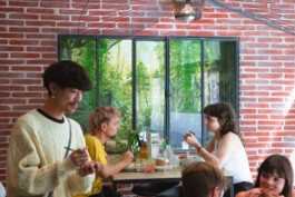 Chez Ginette, Bistrot viêt. Image du restaurant. Chez Ginette